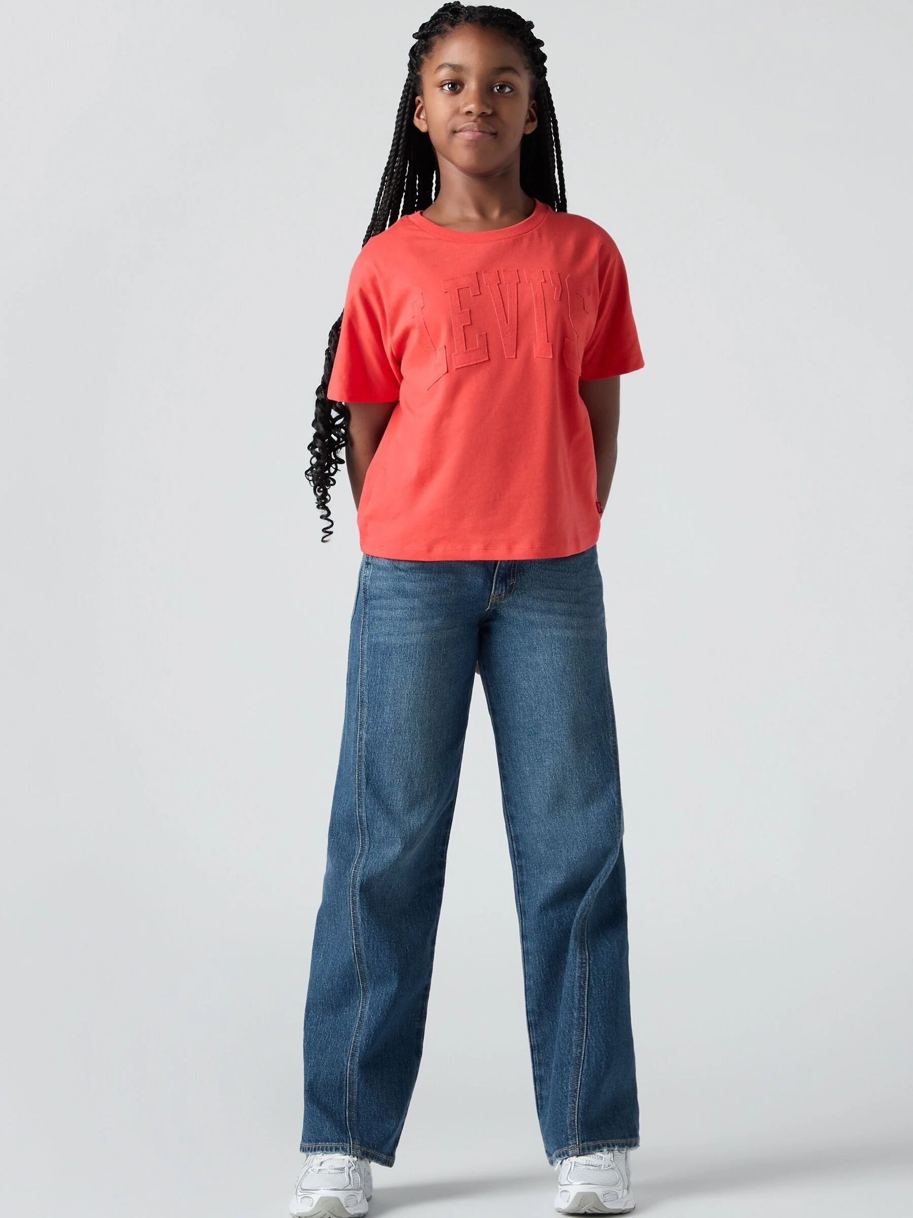Levi's® Wide Leg Jeans With Seaming Detail