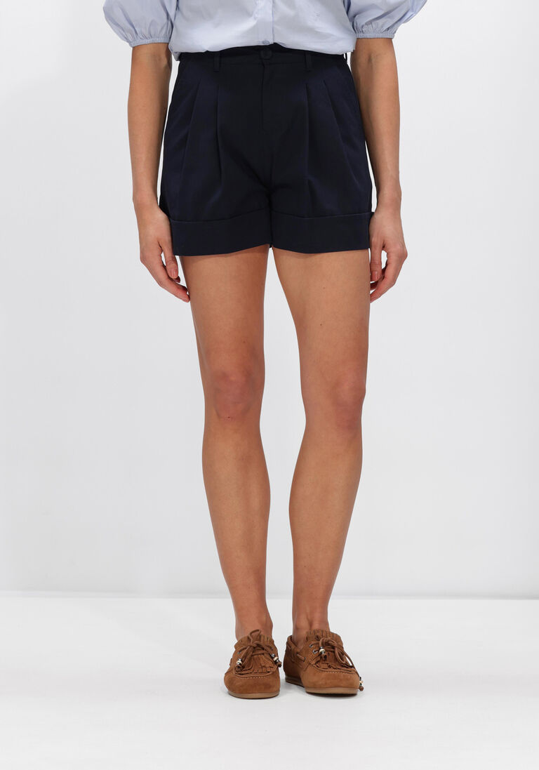 donkerblauwe janice korte broek arthur donkerblauw