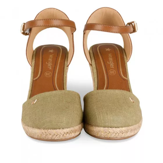 Espadrilles VERT WRANGLER