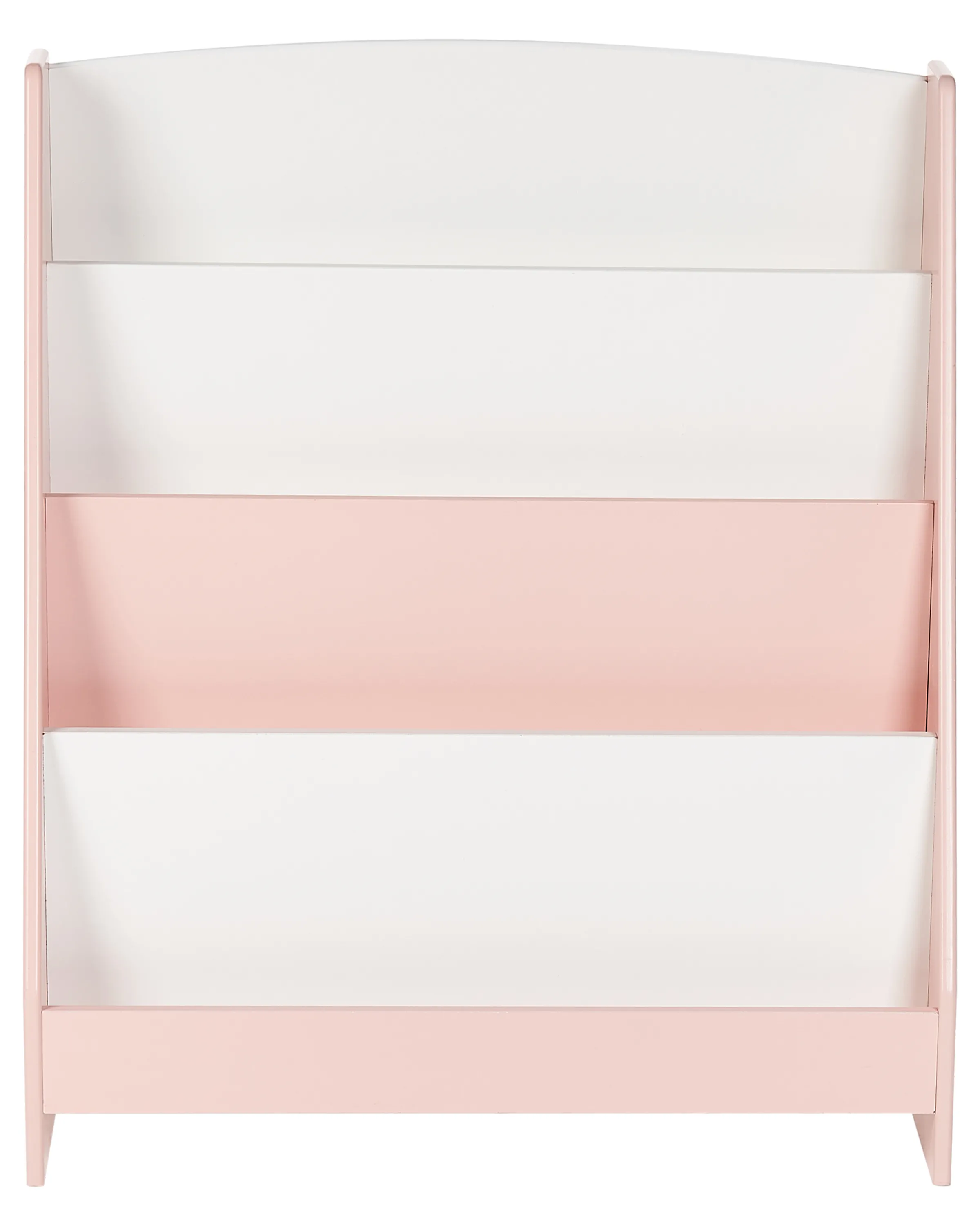 Boekenkast met 4 planken LILOET 70 cm Pastelroze