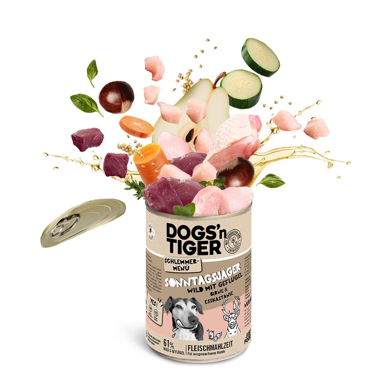Dogs'n Tiger Sonntagsjäger 6x400 g