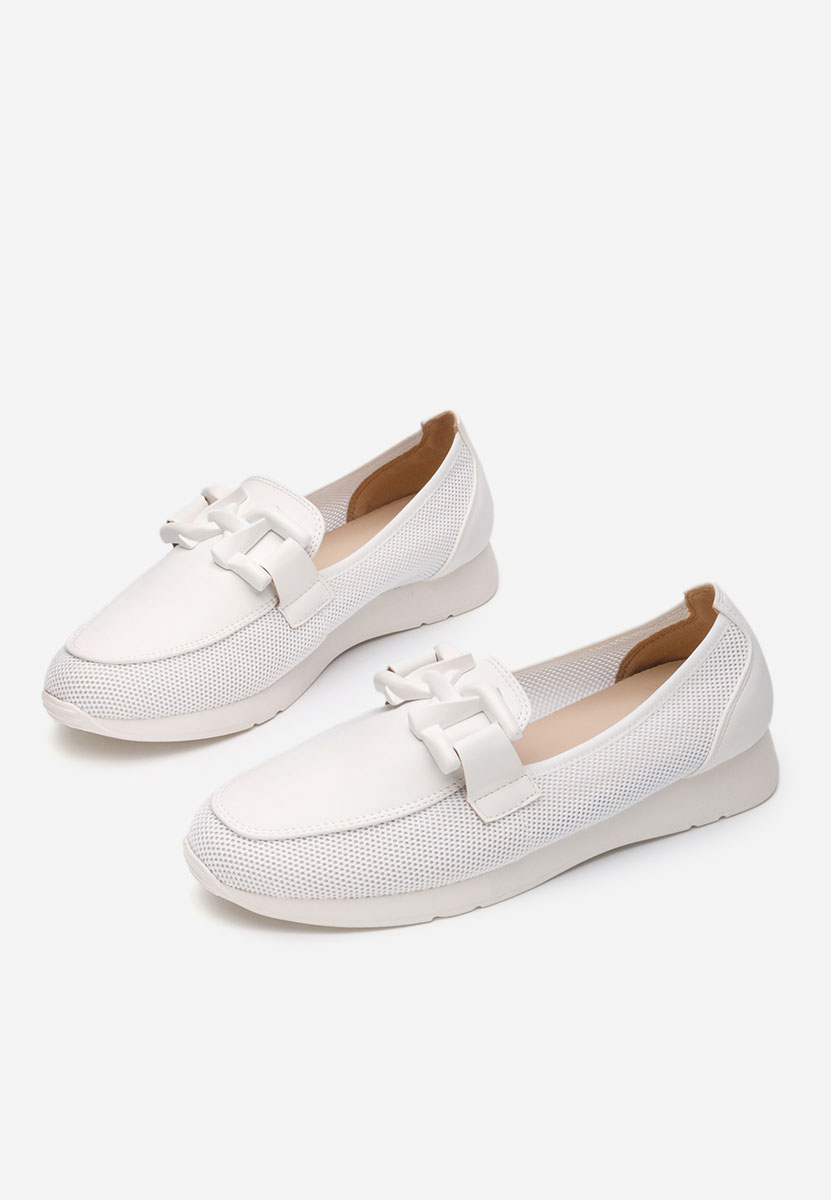 Chaussures casual femme blancs Clericia
