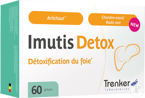 Imutis Detox Détoxification Du Foie Complément Alimentaire 60 Gélules