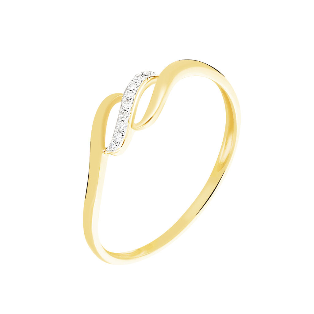 Bague Tylane Or Jaune Diamant