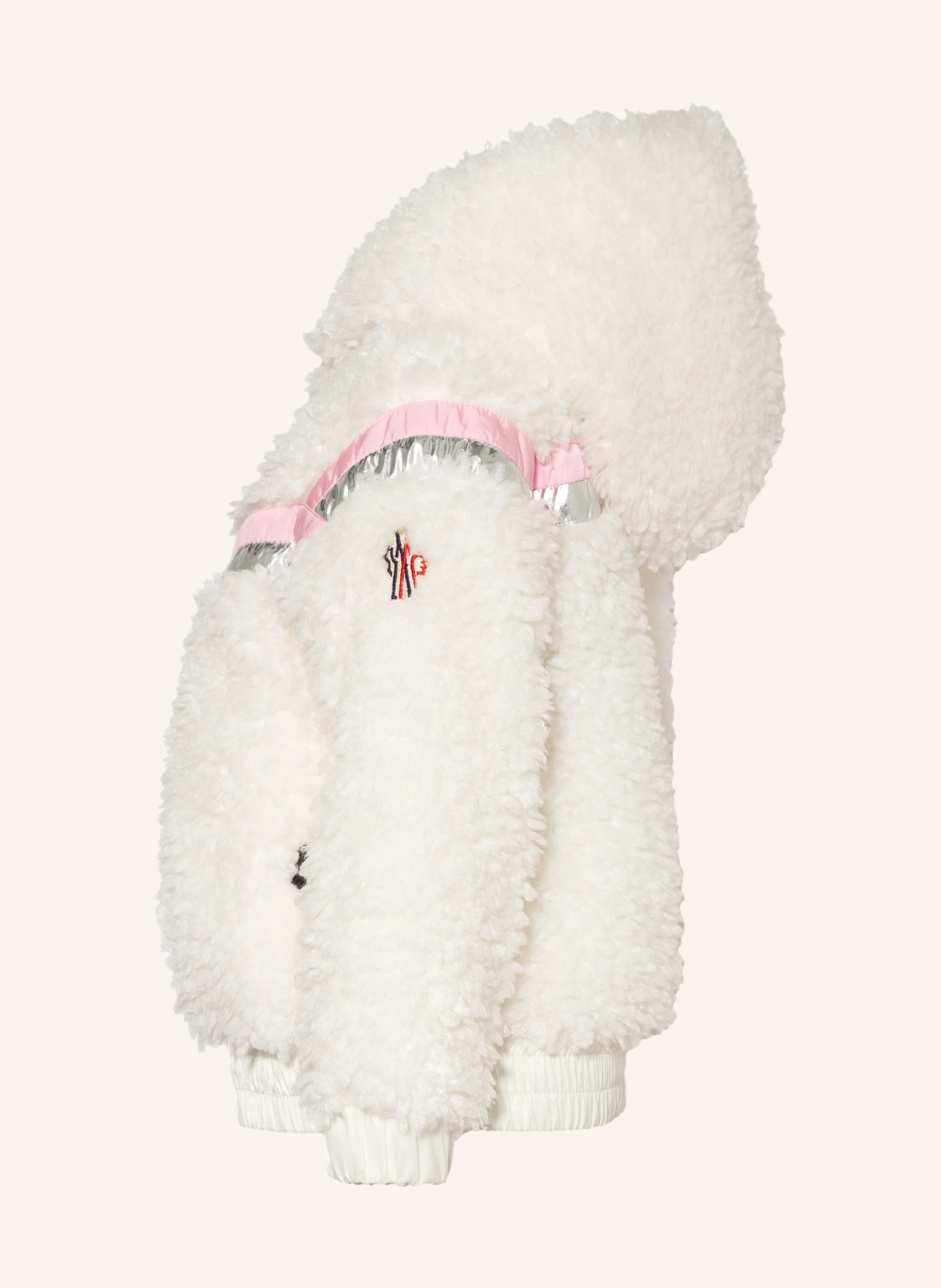MONCLER enfant Teddyfell-Jacke