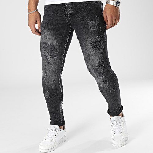 Jean Skinny Gris Anthracite