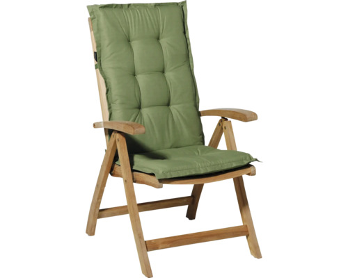 Rugkussen Basic groen 123x50x7 cm