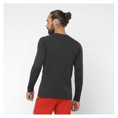 Maillot manches longues Salomon Sense Aero Noir