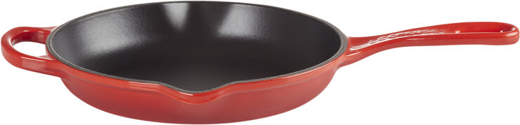 Le Creuset Stegepande i støbejern 20cm Cerise Støbejern