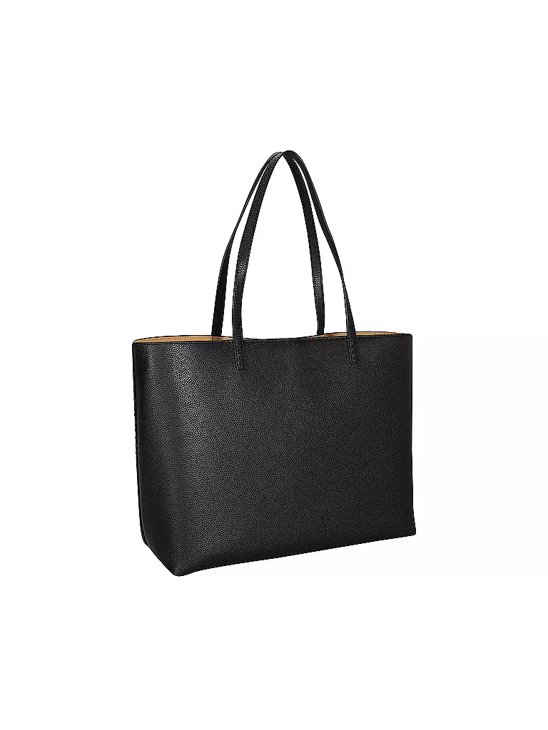 TORY BURCH Ledertasche - Shopper MCGRAW  schwarz