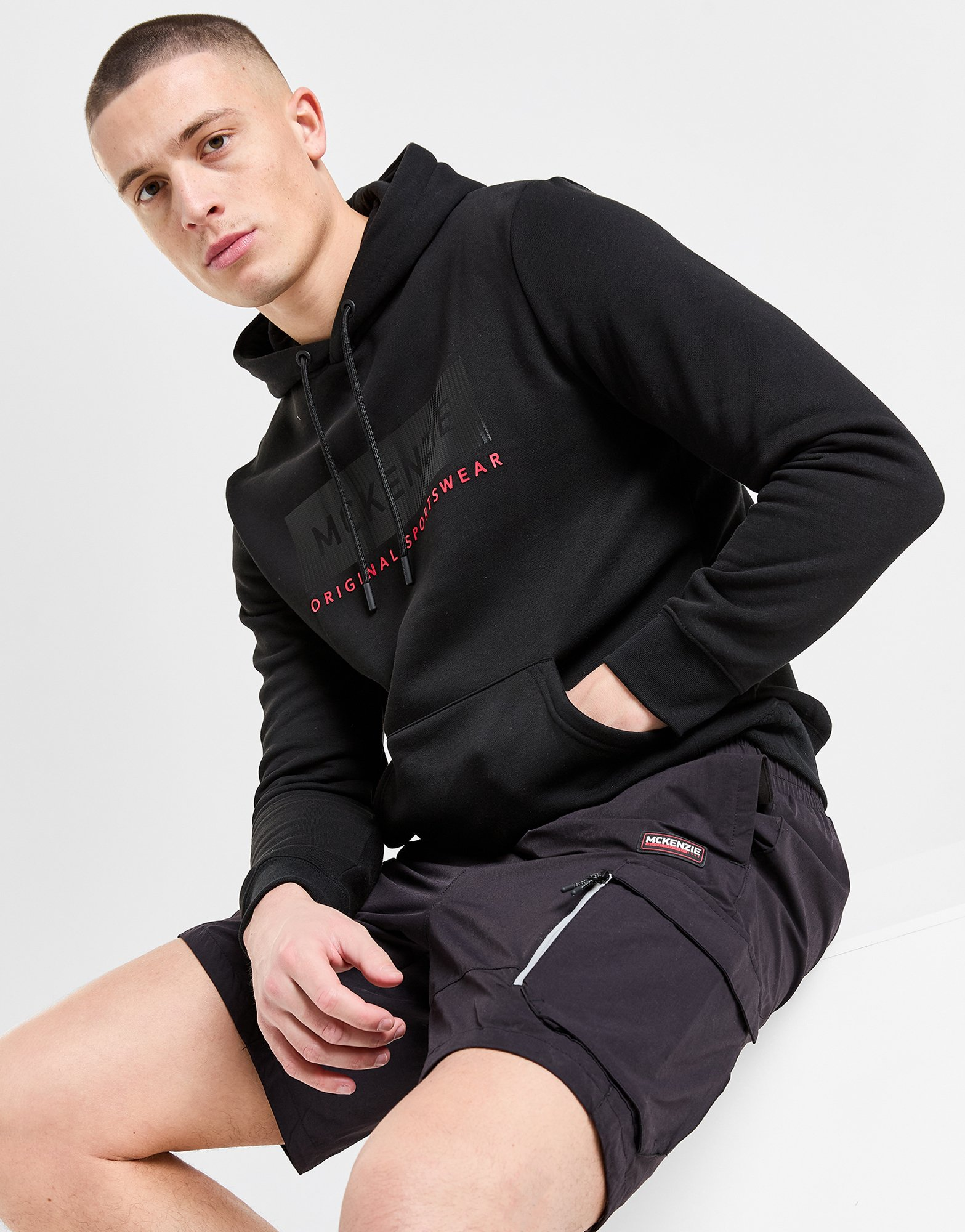 McKenzie Sweat à Capuche Carbon Homme