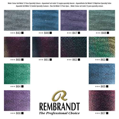 Talens REMBRANDT Aquarellkasten 
