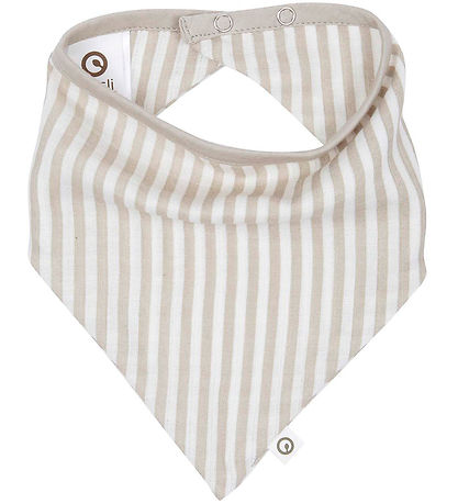 Müsli Babylätzchen - Stripe Muslin - Spülung Cream/Kaschmir