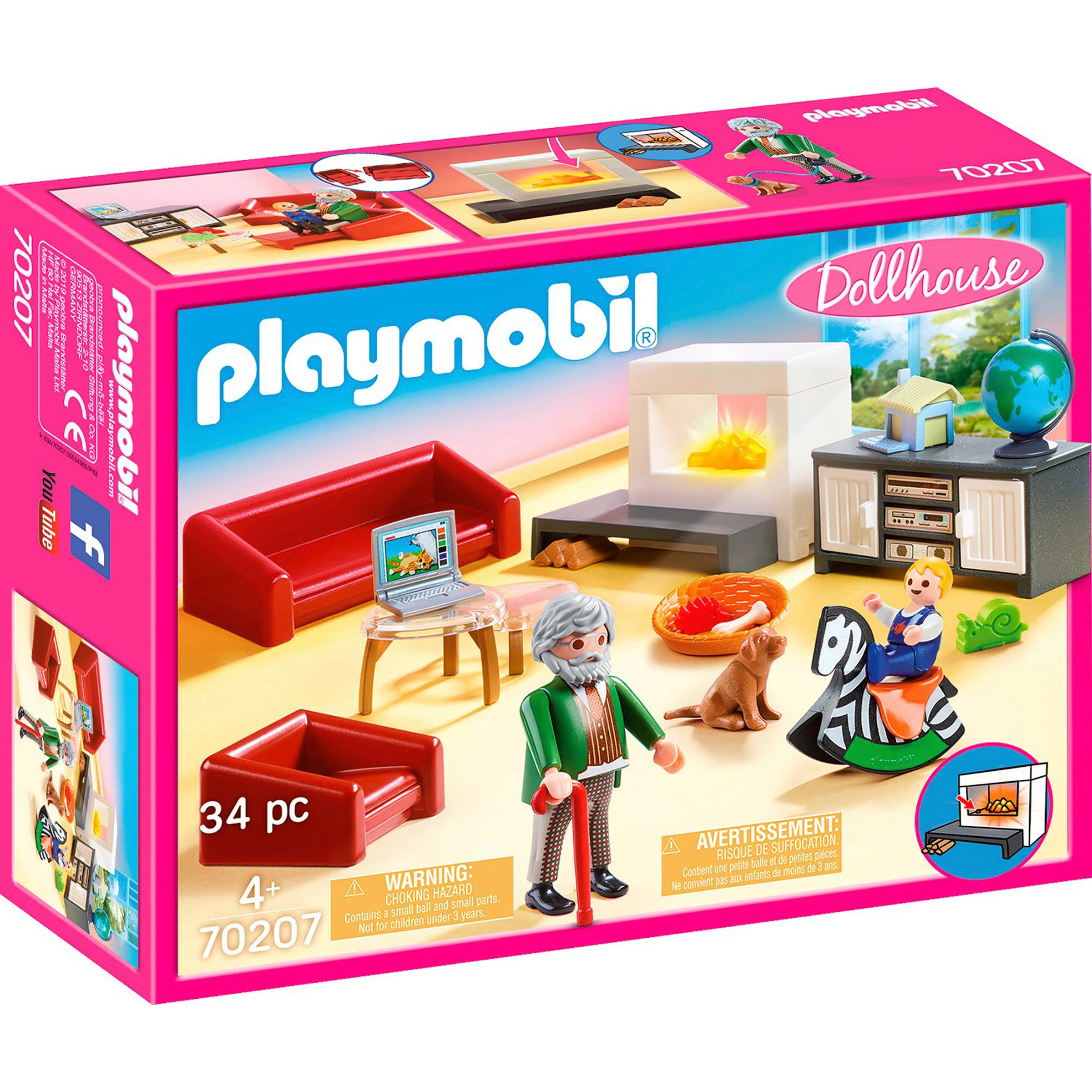 Playmobil® - DOLLHOUSE 70207 Gemütliches Wohnzimmer