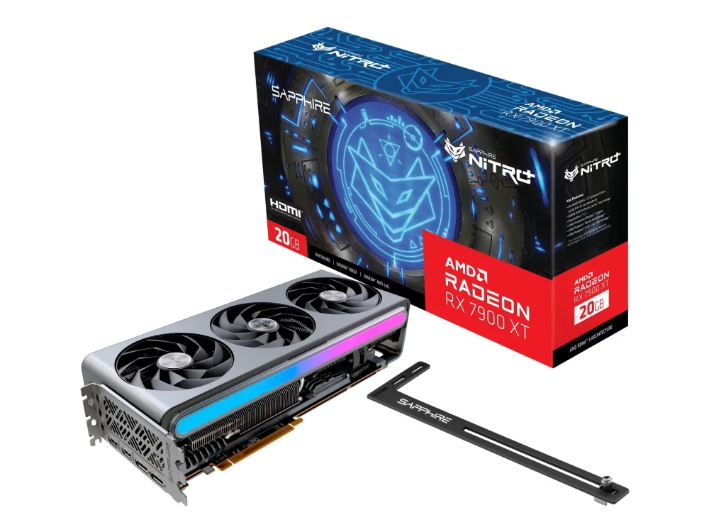 Sapphire NITRO  Radeon RX 7900 XT Vapor-X - Grafikkort - Radeon RX 7900 XT - 20 GB GDDR6 - PCIe 4.0 x16 - 2 x DisplayPort, 2 x HDMI