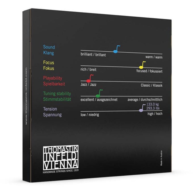 Thomastik-Infeld THS-43 Spirocore set medium snaren voor contrabas 4/4 solo