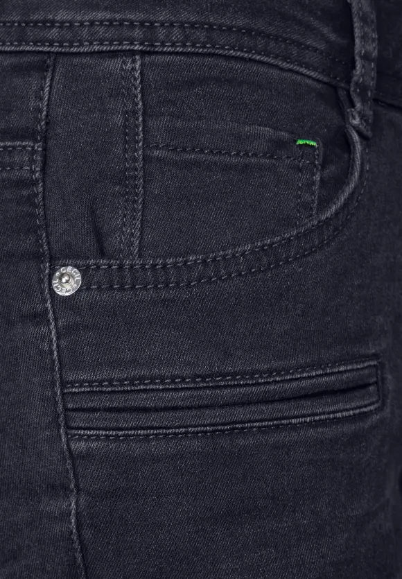Casual Fit Jeans - blue black washed