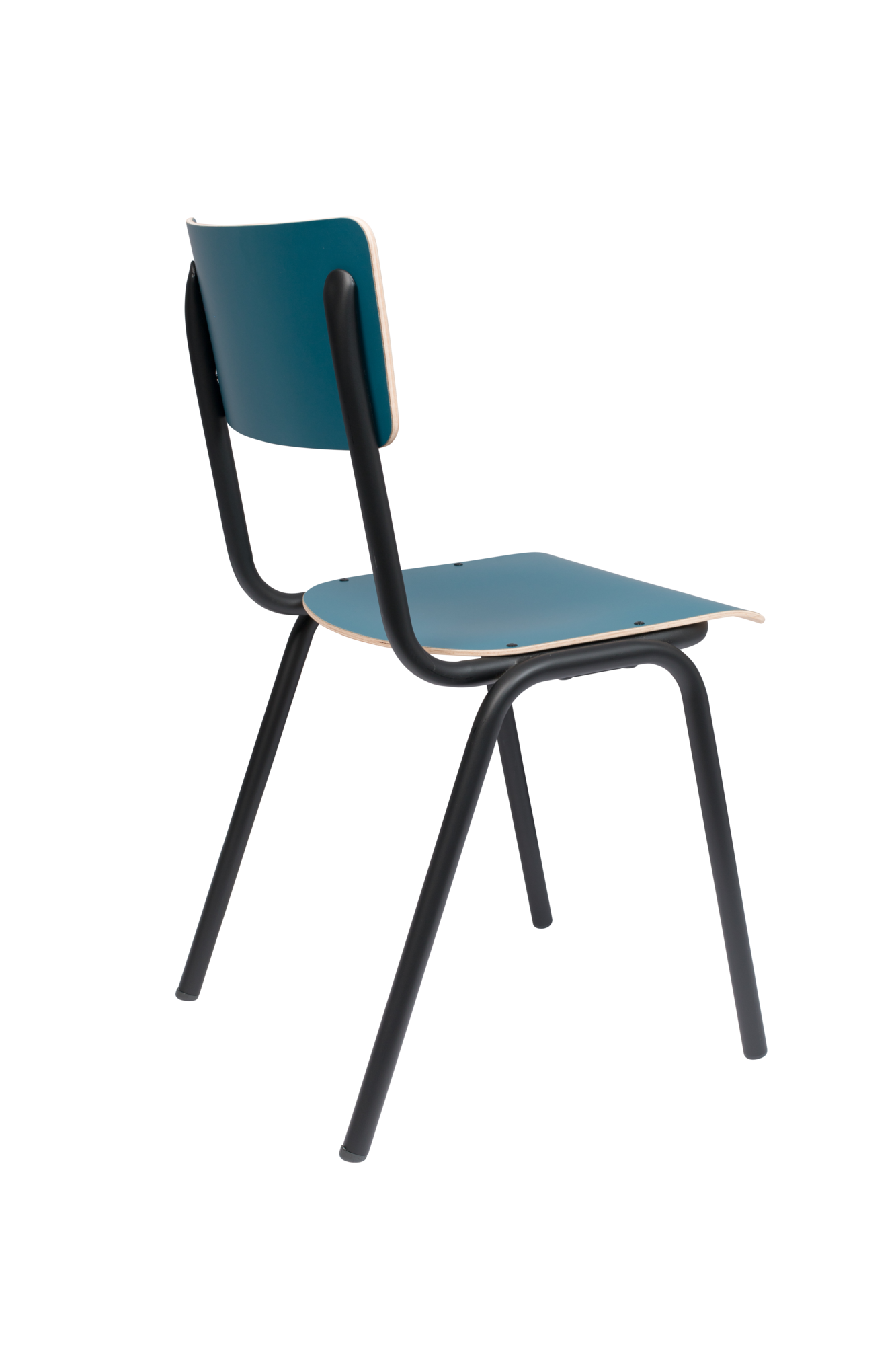 Eetkamerstoel Back To School Matt blauw (set van 4)