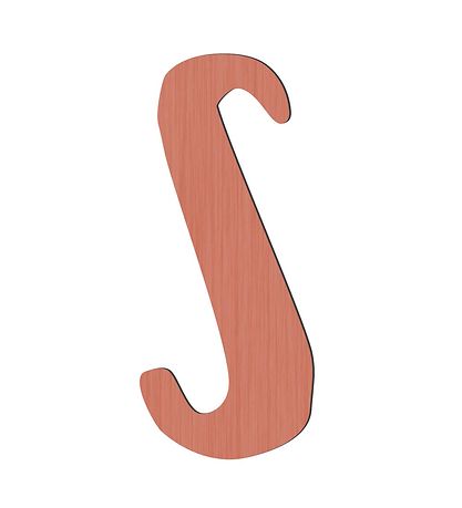 Sebra Tr?bogstaver - S - Watermelon Pink