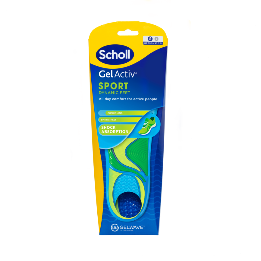 Scholl Gel Active Sport såle S 1 par