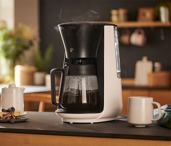 Tchibo Filterkaffeemaschine »Let's Brew«, weiß