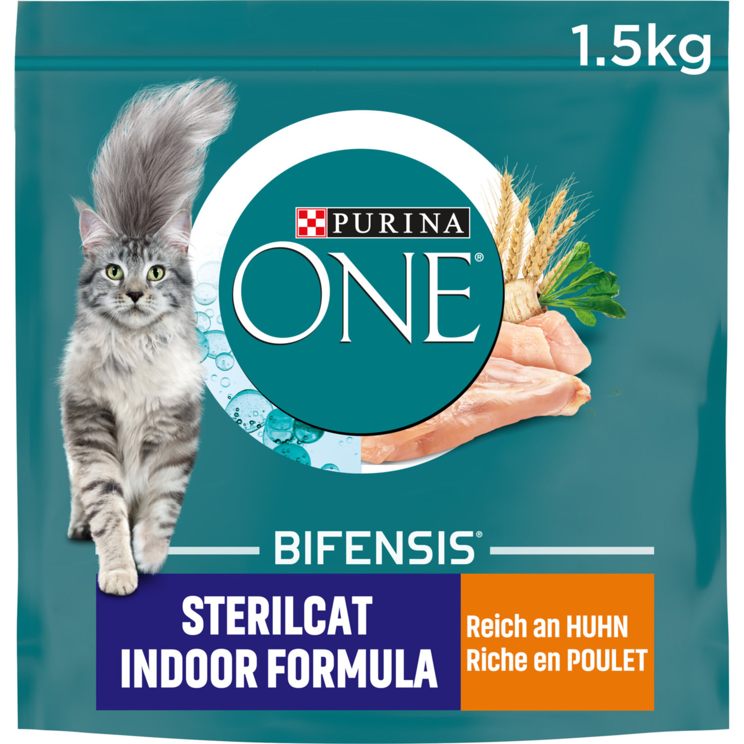 Purina ONE Trocken-Katzenfutter Sterilcat Indoor Huhn & Getreide