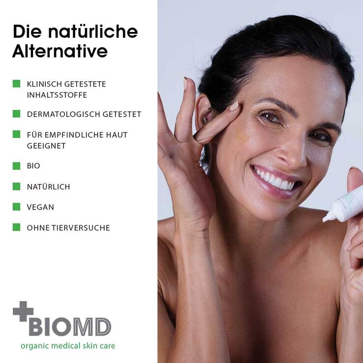 Biomed Vergiss dein Alter Augenpflege Creme, 15 ml