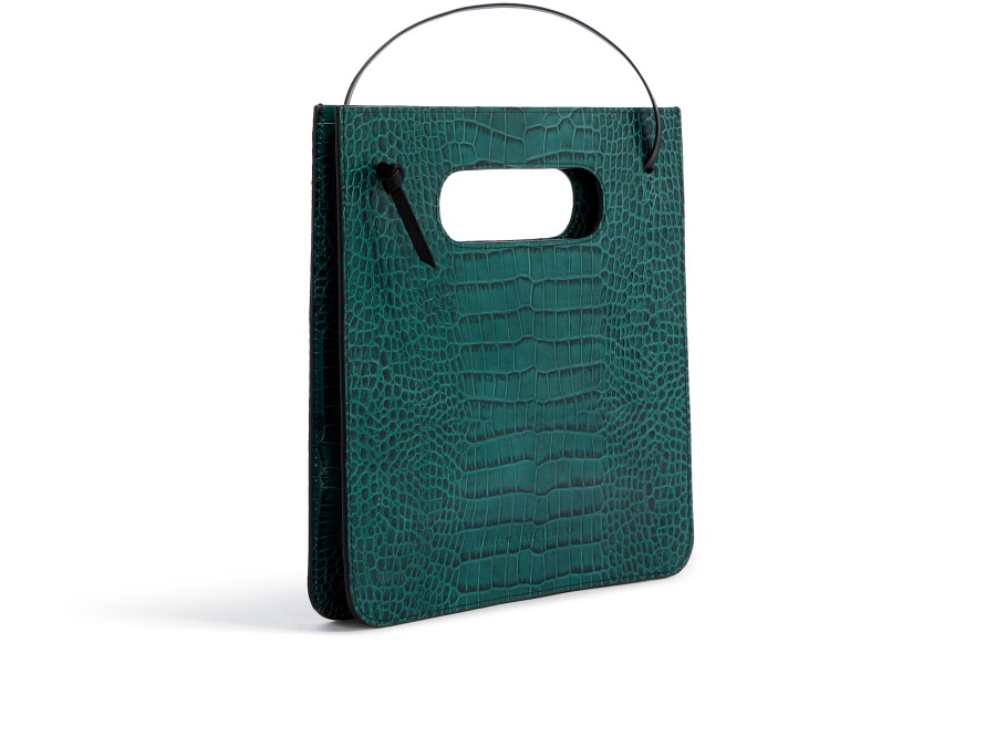Simply Plus S croco petrol