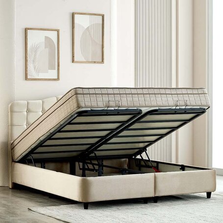 Boxspring met opbergruimte Marrakech Velvet