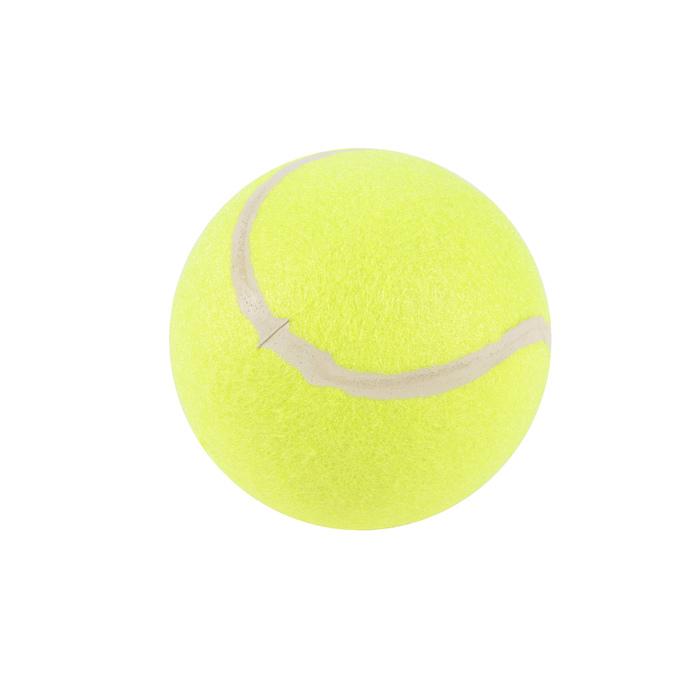 BALLE DE TENNIS D.13CM JAUNE