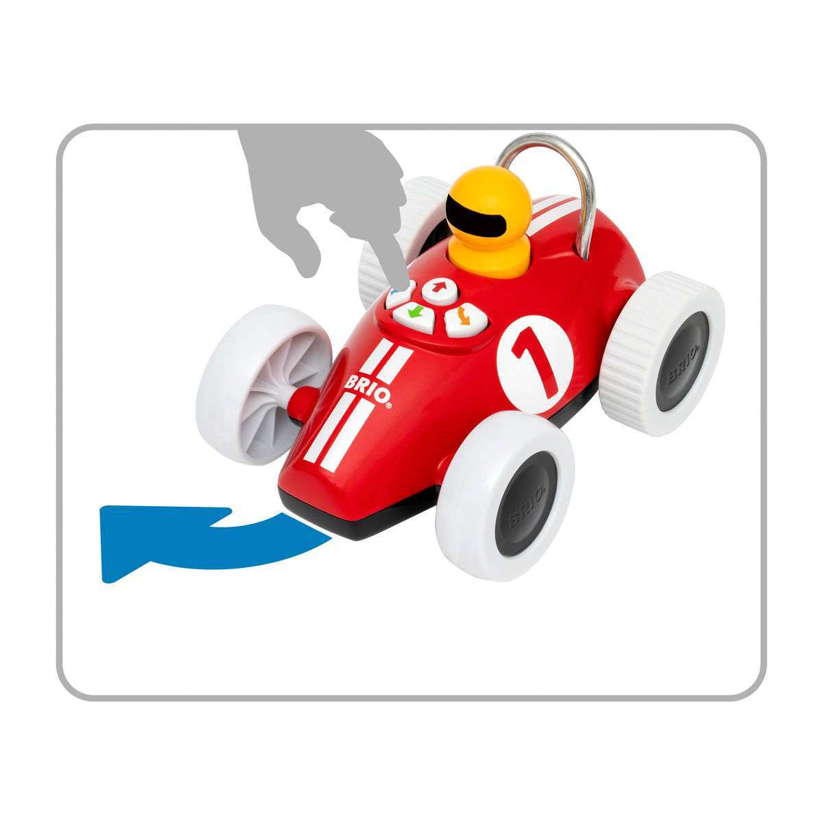 BRIO Spiel Play & Learn Rennwagen