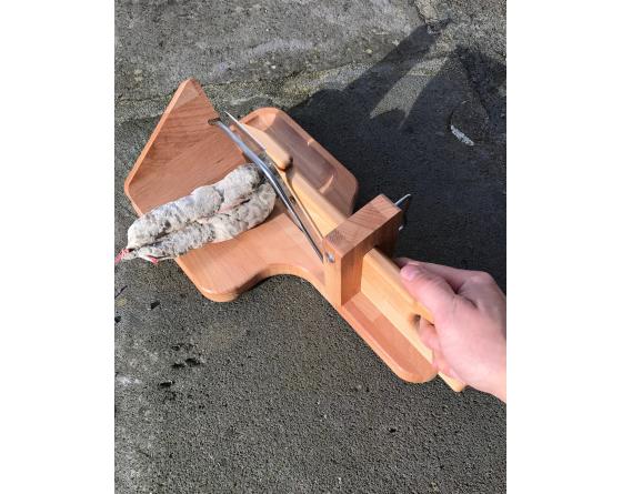 Guillotine à Saucisson - VERSION XXL - so apero droitier Produit très efficace