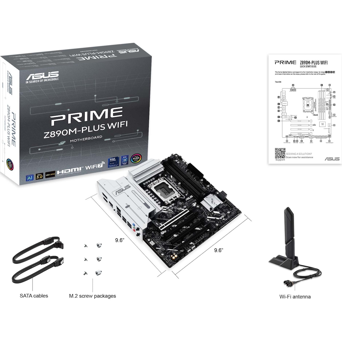 ASUS PRIME Z890M-PLUS WIFI hovedkort