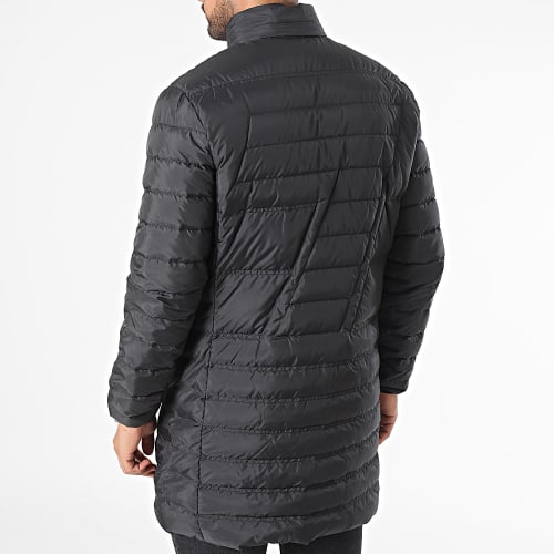 Doudoune Longue Capuche 6RPK12-PN5ZZ Noir