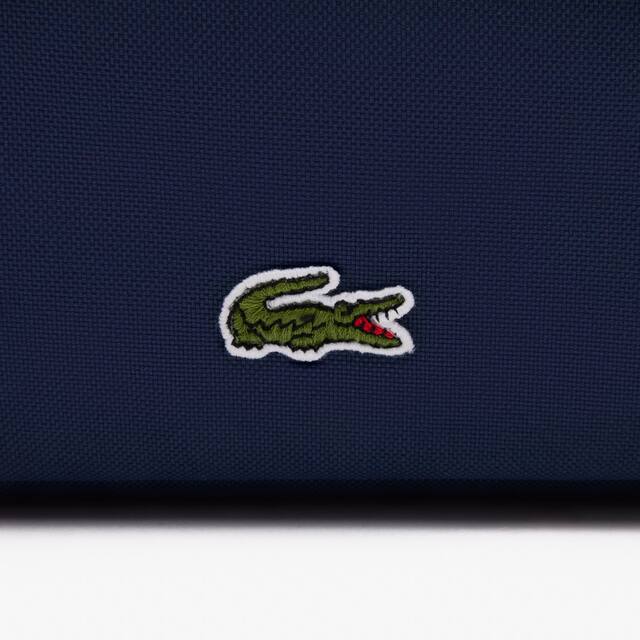 Trousse de toilette zippée unisexe avec poche sur le devant Trousse de toilette - Bleu - Lacoste - Unisex