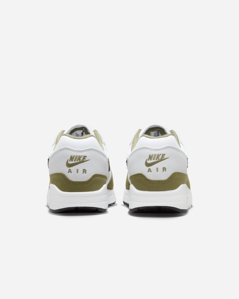 Chaussures Nike Air Max 1 Blanc & Vert pour homme