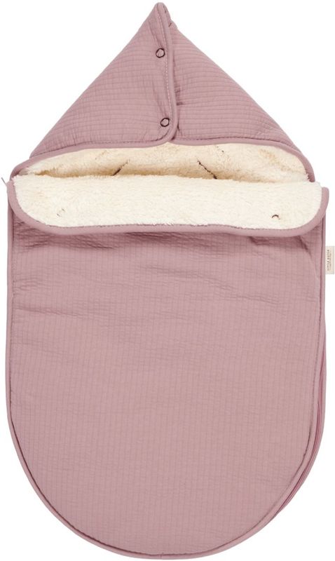 Little Dutch - Voetenzak - Pure Mauve - 0+ Autostoeltjes - TOG-waarde 9.4
