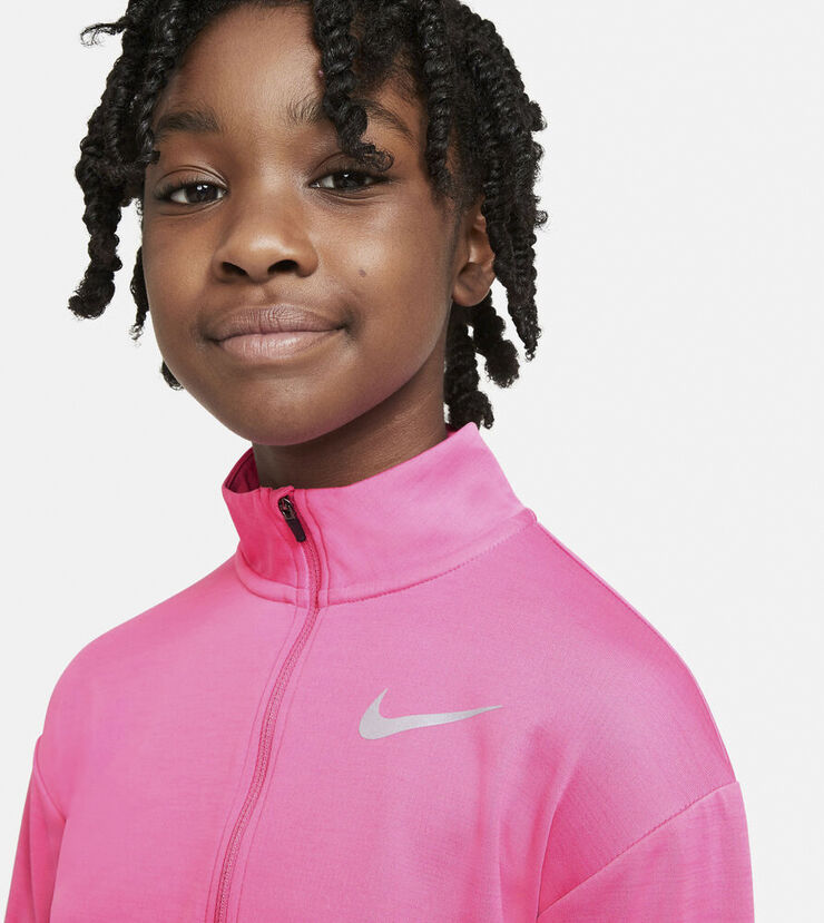 Nike 1 2 Zip Lobetroje Pink
