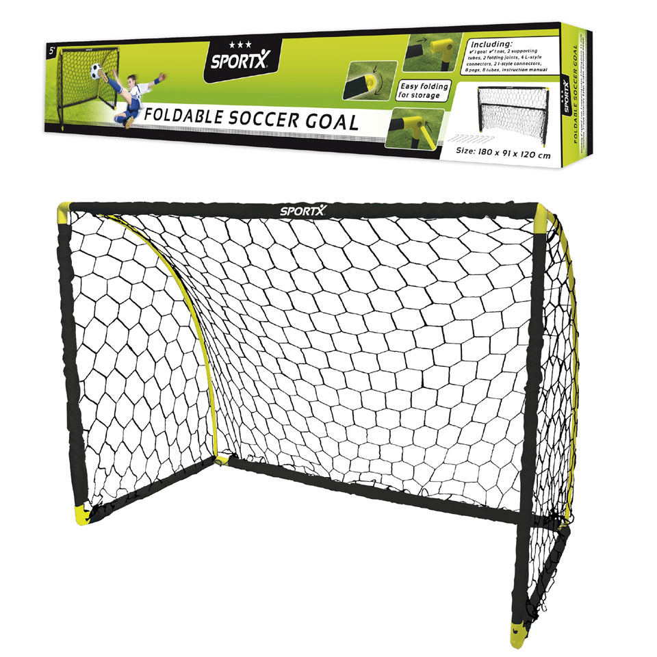 SportX voetbaldoel - 180 x 91 x 120 cm