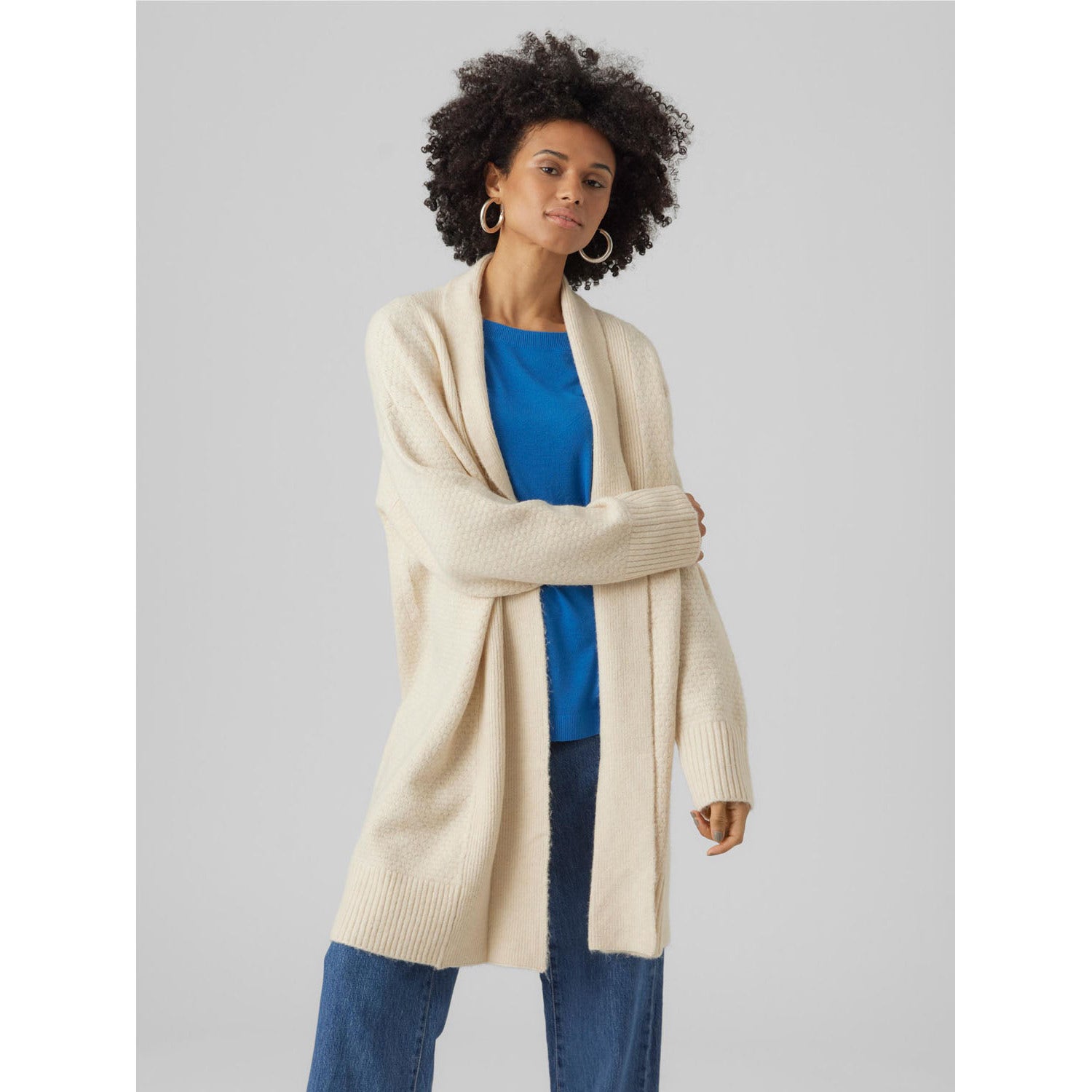 Vero Moda  Heidi Shawlnk Open Cardigan