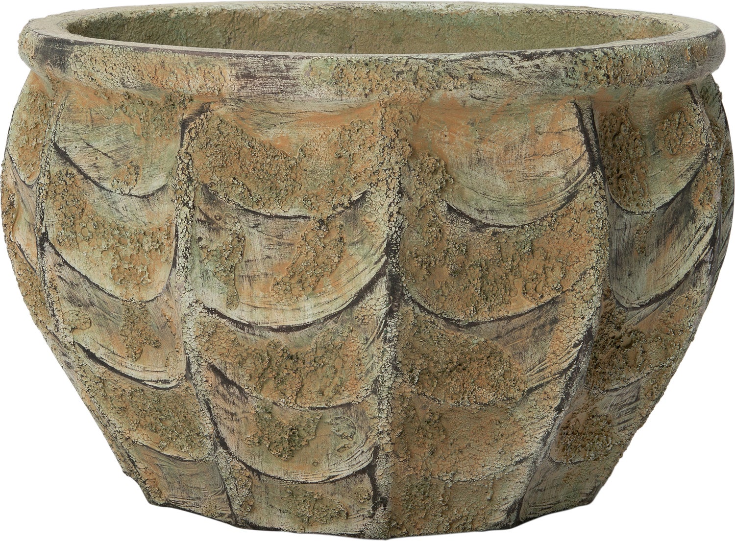 Intratuin bloempot Louis groen D 37 H 23 cm