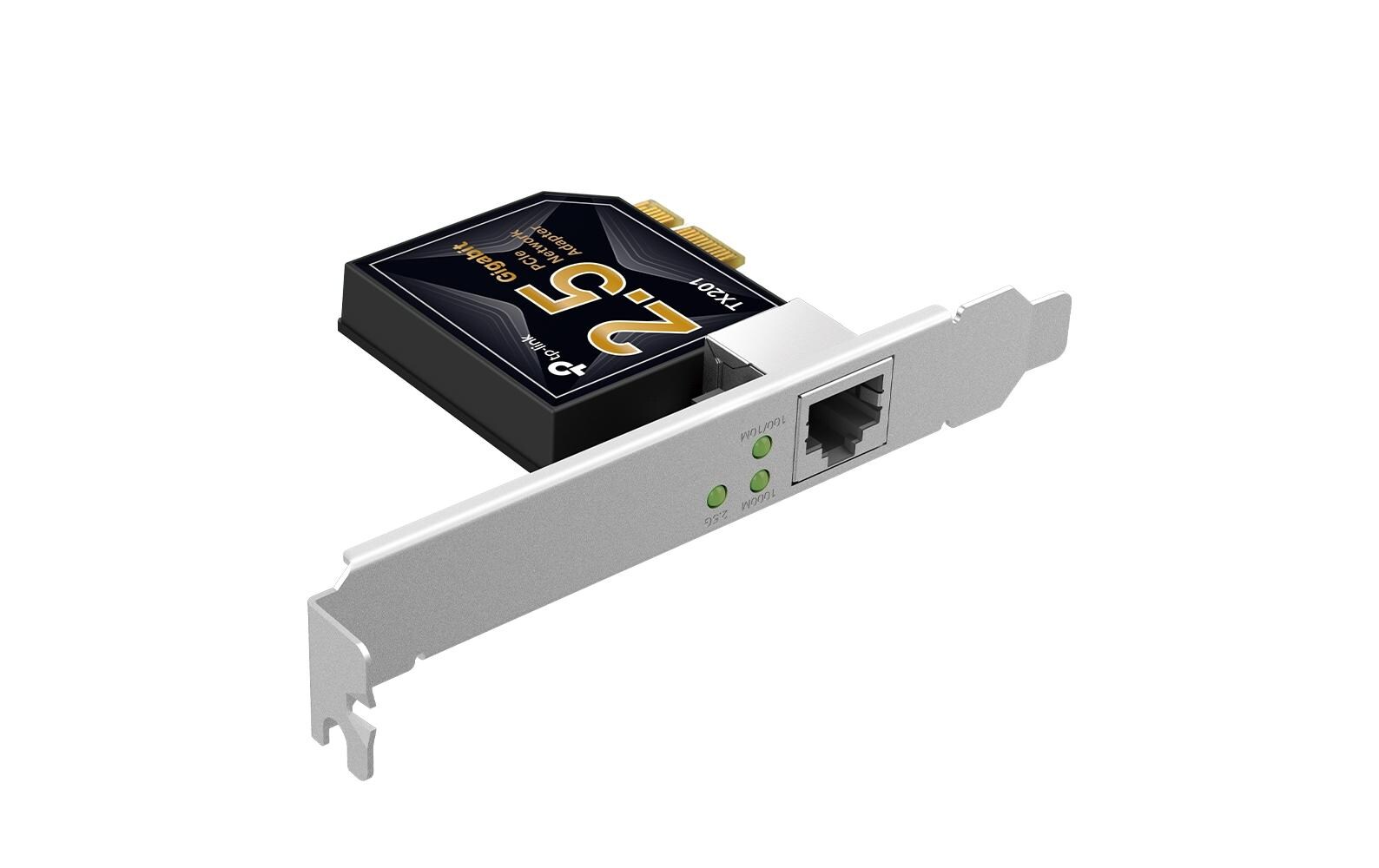 Netzwerk-Adapter TX201 PCI-Express x12.5 Gigabit-PCIe-Netzwerkadapter