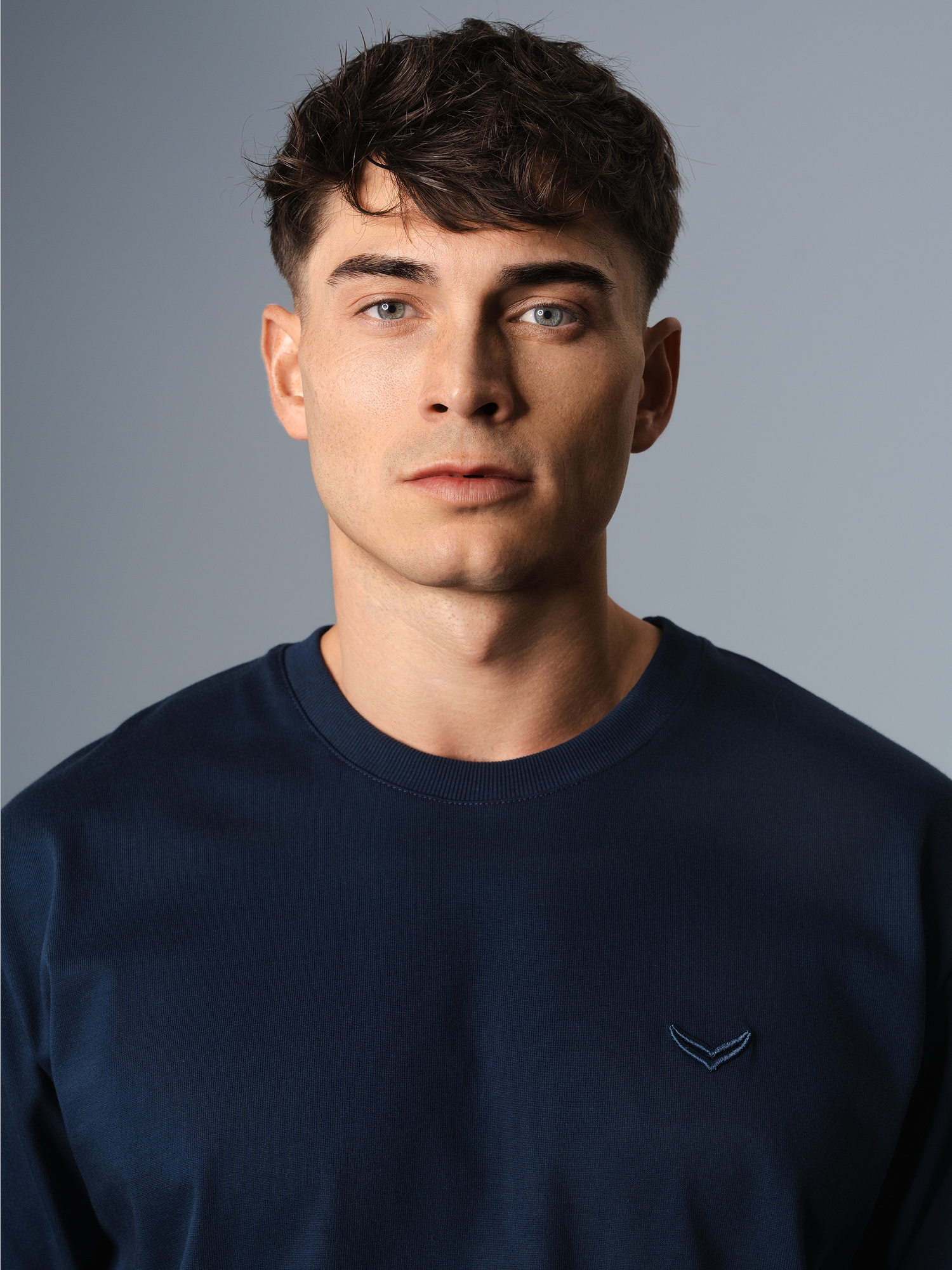 Heavy Oversized T-Shirt Night-blue