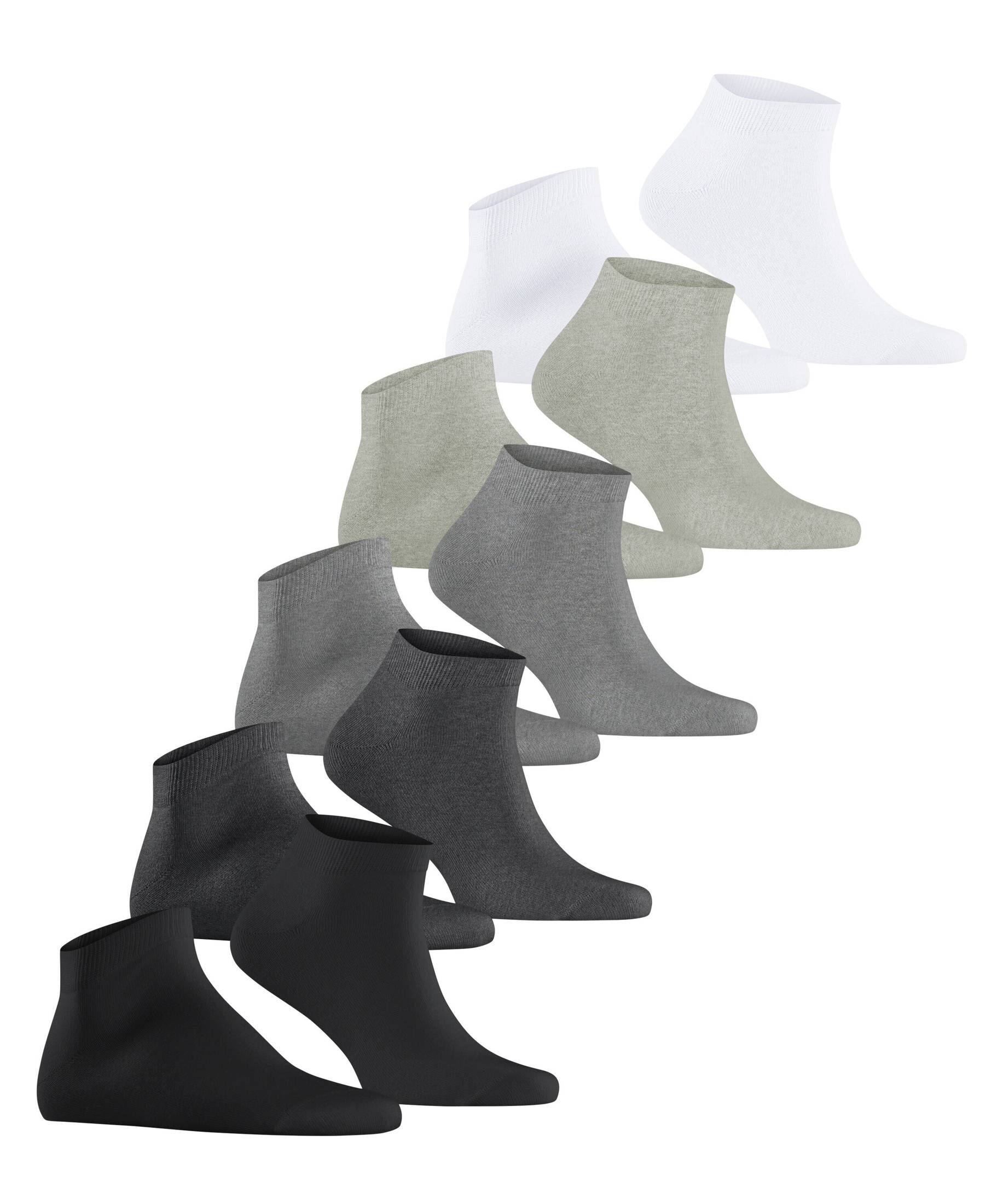 Esprit| Herren Sneakersocken Solid-Mix 5-Pack