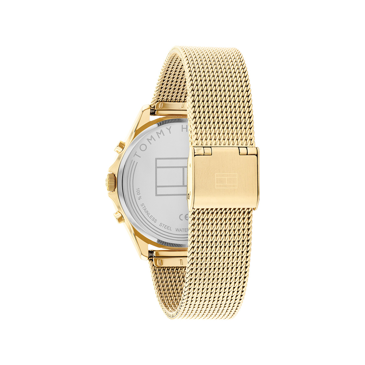 Montre Tommy Hilfiger femme acier doré