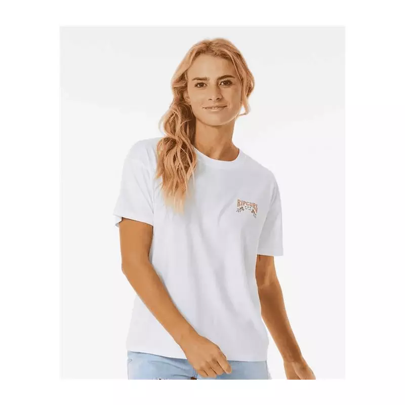 Teeshirt femme RIPCURL Riptide Relaxed Tee White S