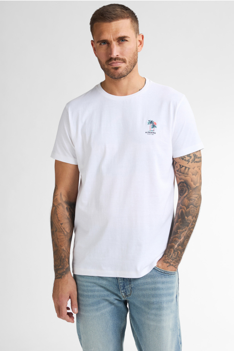 Petrol Industries witte heren t-shirt