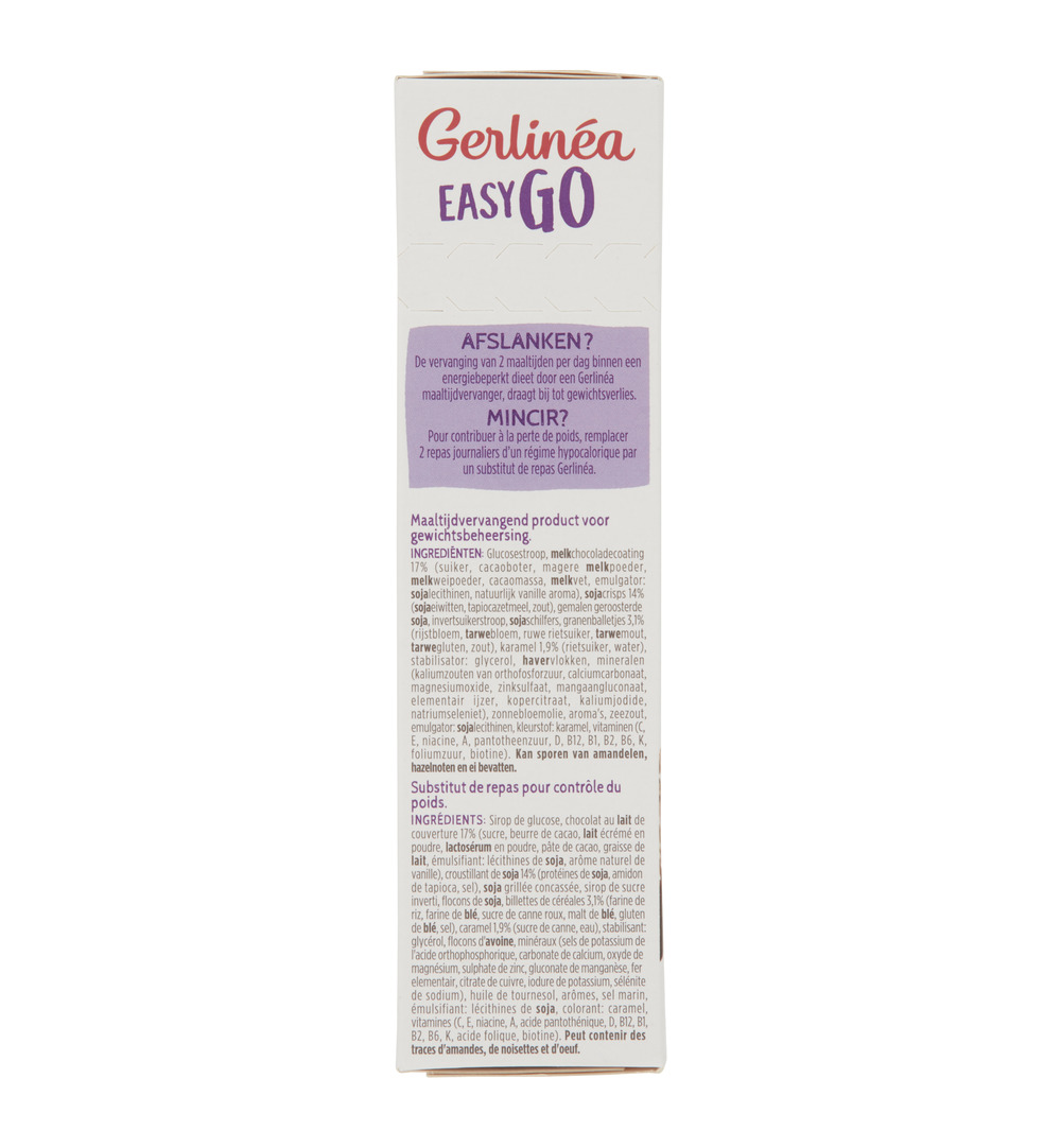Gerlinéa Easy Go Afslank Maaltijdrepen Karamel (2 x 60 gr)