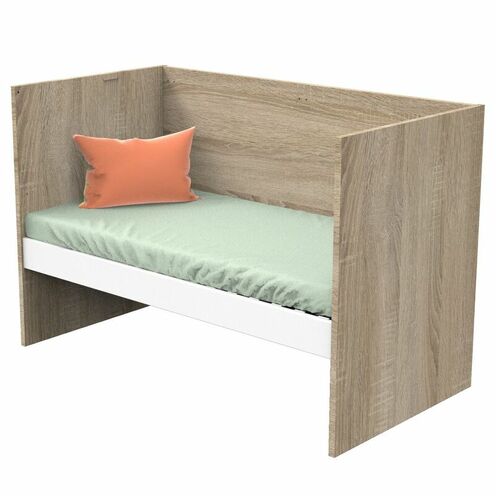 Lit 70x140 cm évolutif en lit junior 190 cm NOVA Blanc - SAUTHON