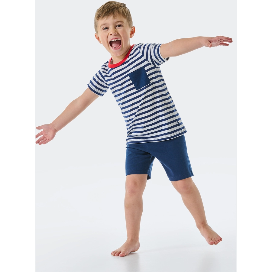 Schiesser Shorty Boys World dunkelblau